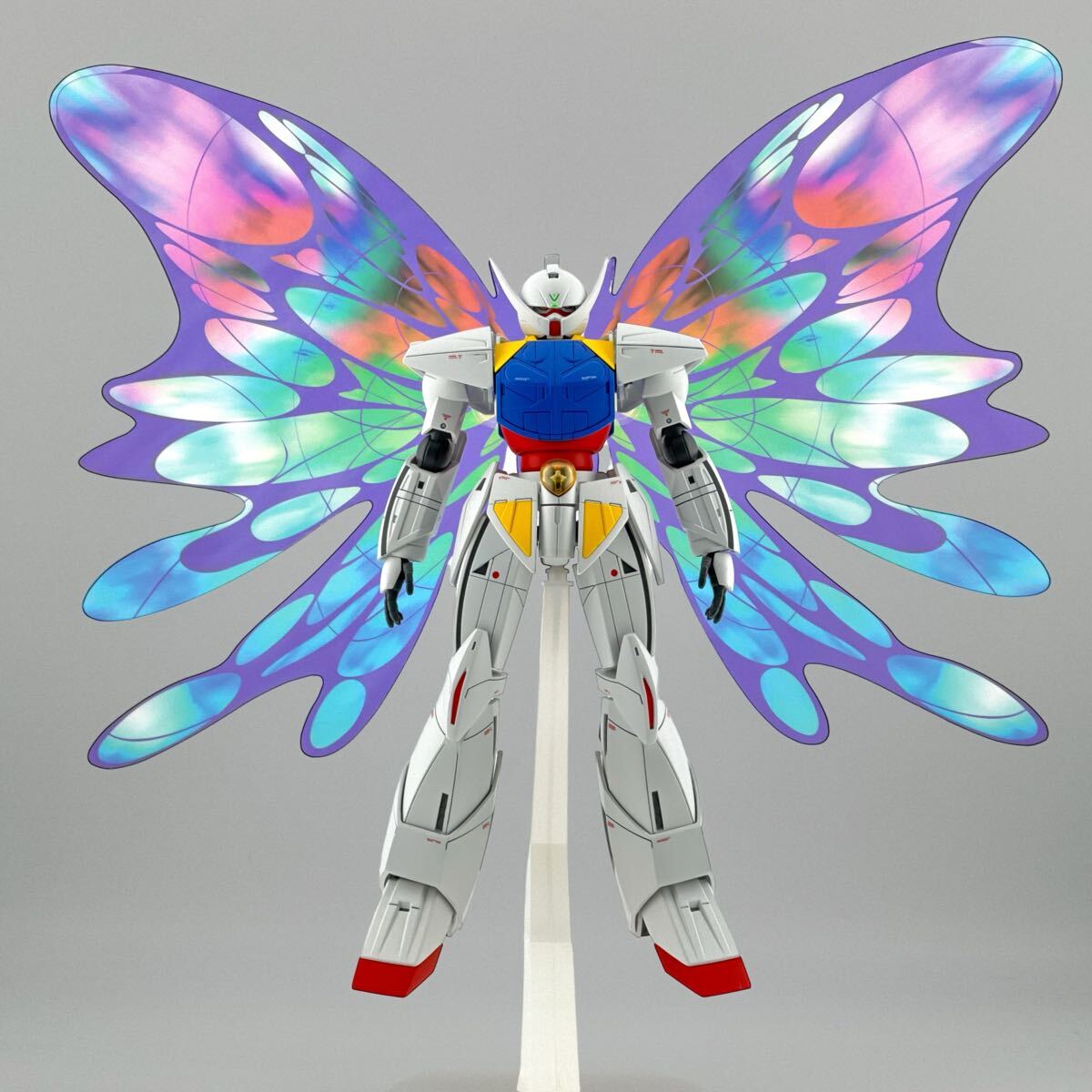 HG 1/144 WD-M01 ターンエーガンダム 月光蝶エフェクトユニット付き 塗装済 完成品 ガンプラ_4