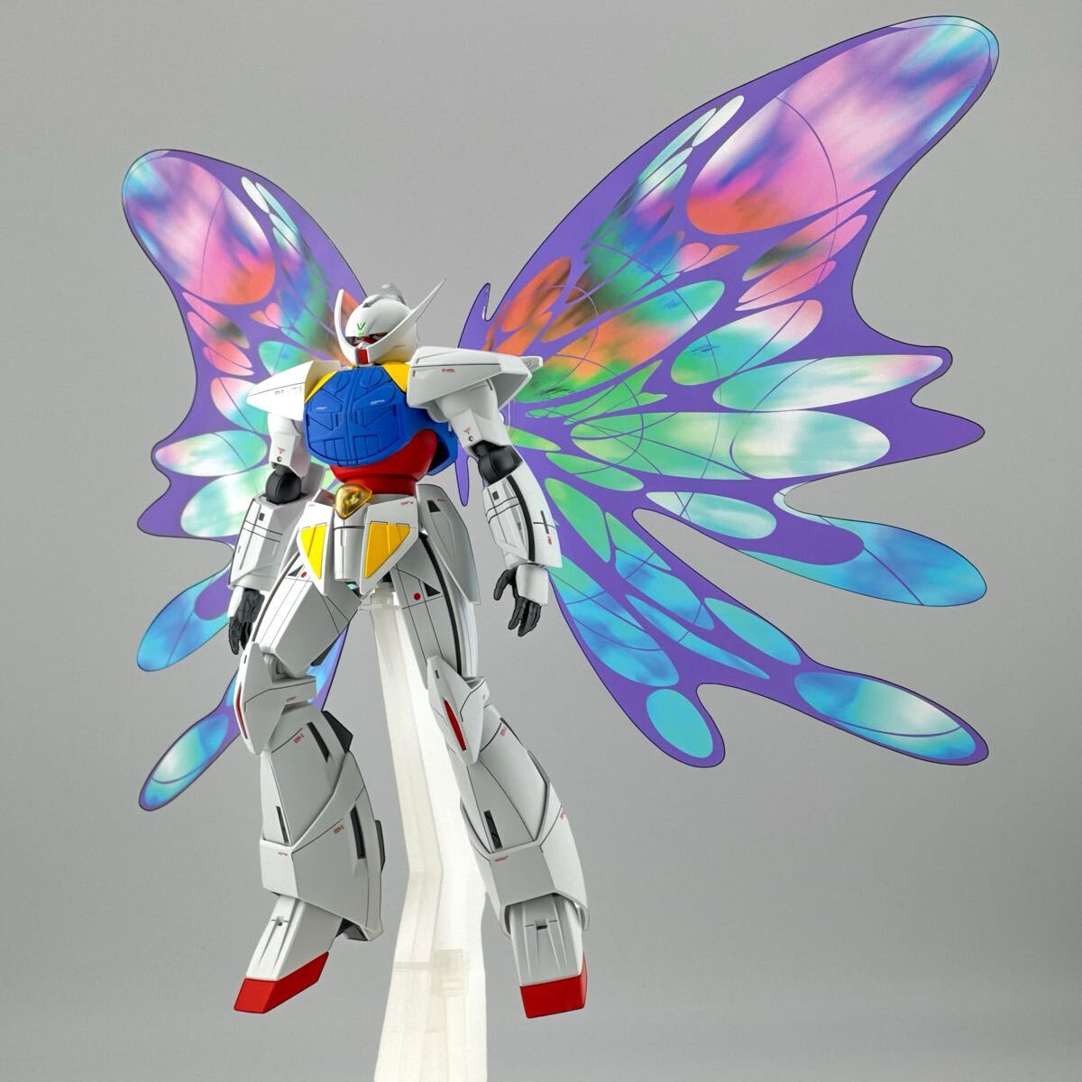 HG 1/144 WD-M01 ターンエーガンダム 月光蝶エフェクトユニット付き 塗装済 完成品 ガンプラ_5