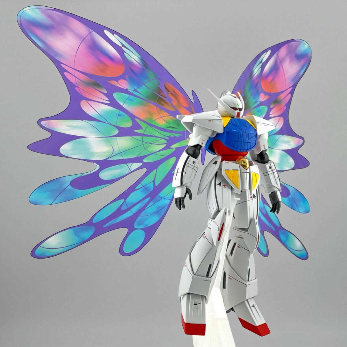 HG 1/144 WD-M01 ターンエーガンダム 月光蝶エフェクトユニット付き 塗装済 完成品 ガンプラ_6