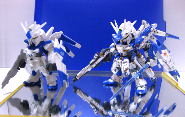 ガンダムコンバージ　#ニューガンダム 旧品番ジェガン　ハイニュー改造品 Yahoo!オークション - ガンダムコンバージ アムロ・レイ専用 Hi-νガン