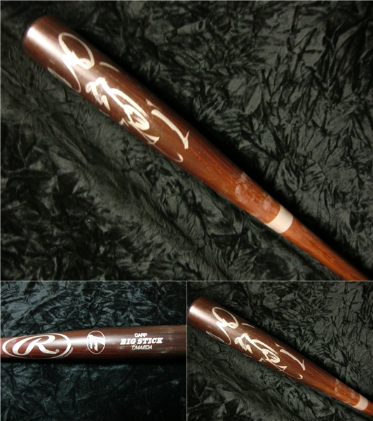 ☆元広島カープ前田智徳☆直筆サイン入り　実使用バット_2