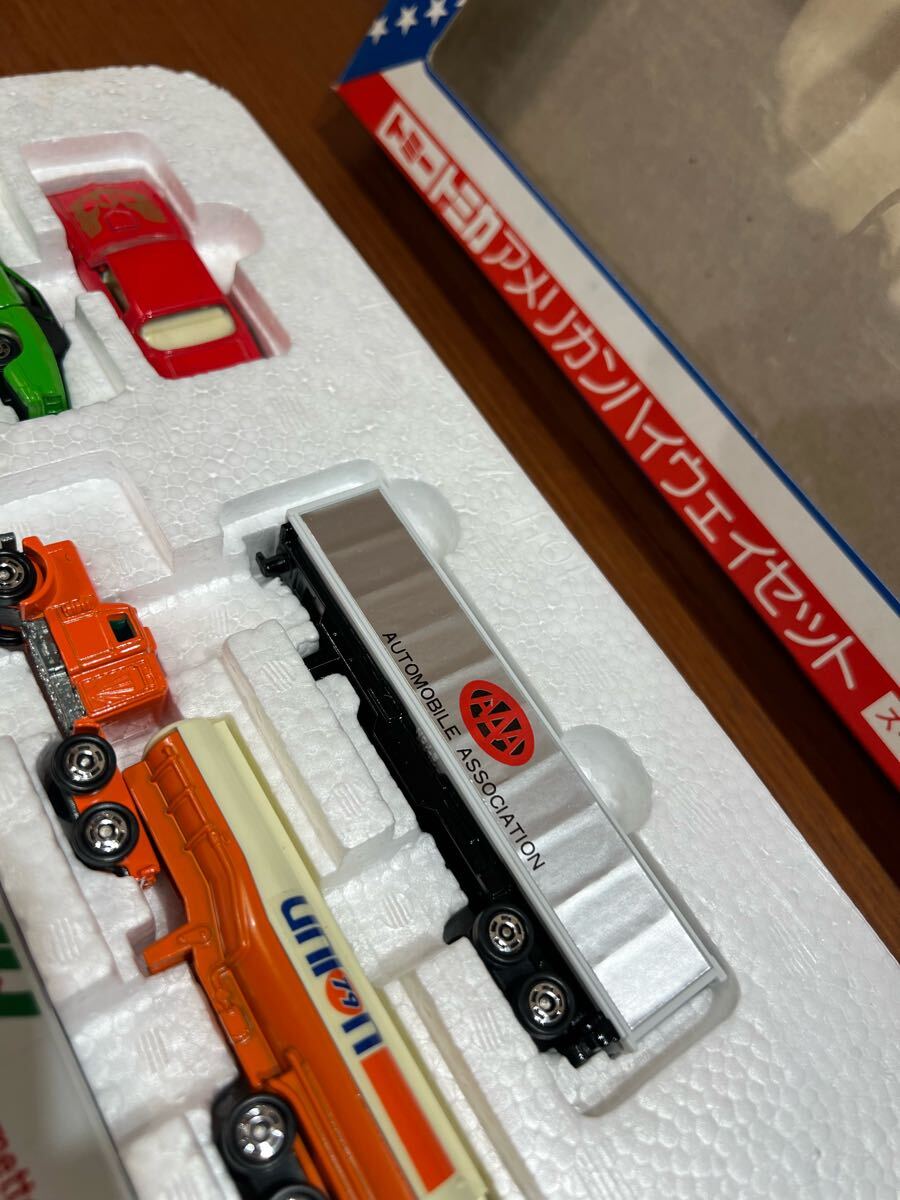 42 当時物 トミカ TOMICA 日本製 アメリカンハイウェイセット スペア