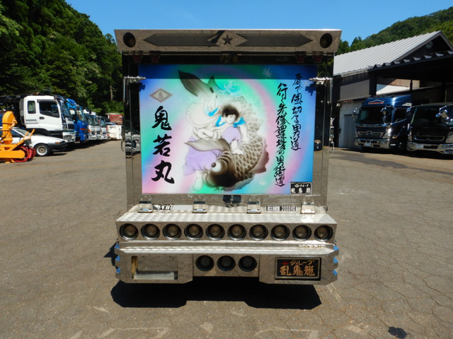 【諸費用コミ】:【CH23260】デコトラ マニ割 H19年 フソウ キャンター 平ボディ 積載2000㎏ 5速MT_5