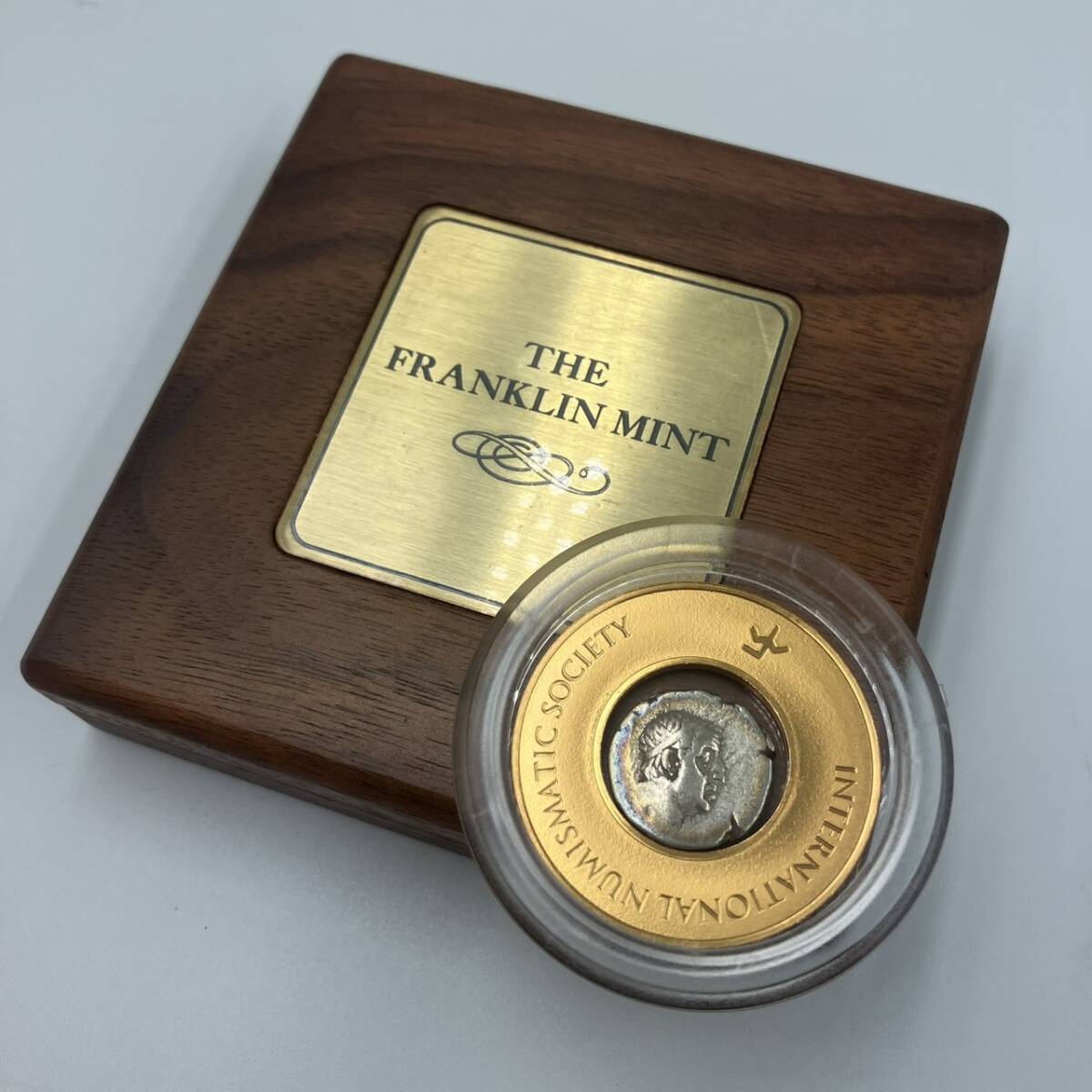 フランクリンミント ドラグマ銀貨 女神 アテナ 古代コイン 古代