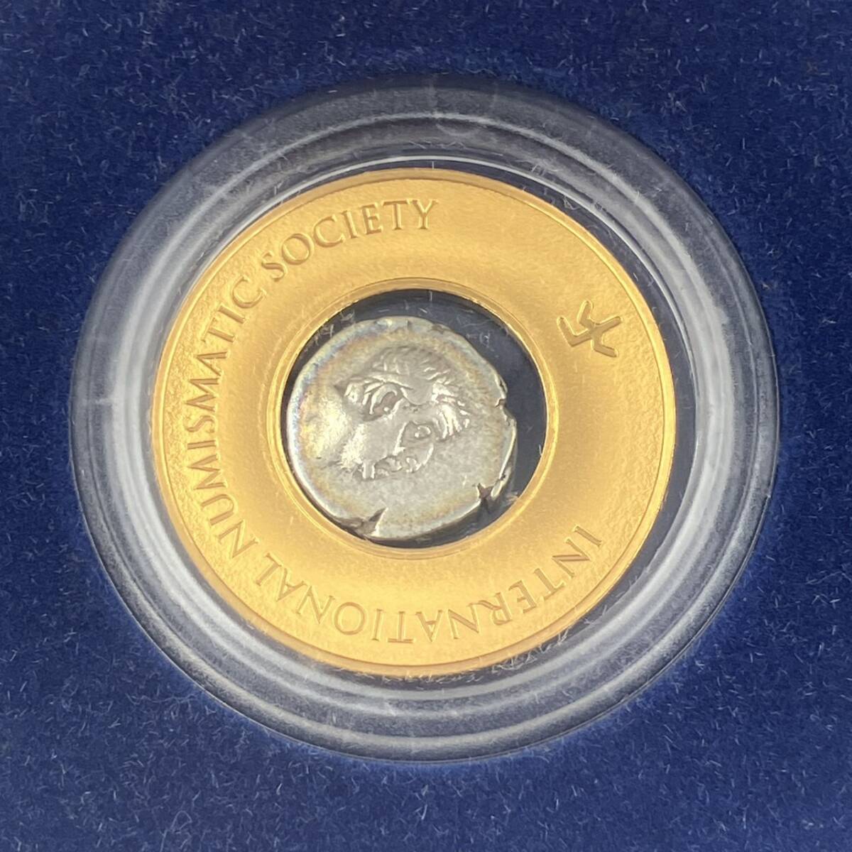 フランクリンミント ドラグマ銀貨 女神 アテナ 古代コイン 古代