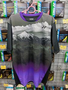 【10539 (007) L】YONEX(ヨネックス) ユニゲームシャツ ブラック L 新品未使用 バドミン