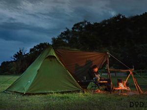 良品！！ DOD ムシャテント 1人用 TC ソロテント キャンプ アウトドア