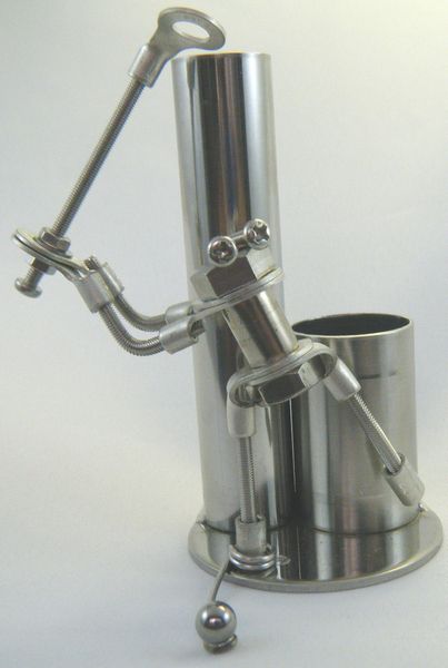 ★スポーツ ゴルフ 印鑑立て 一輪挿し ステンレス 人形 新品★_1