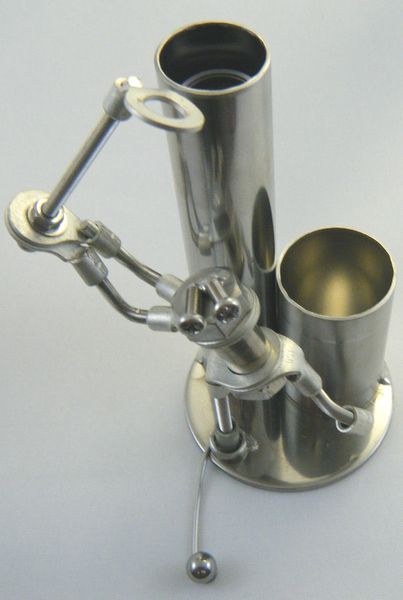 ★スポーツ ゴルフ 印鑑立て 一輪挿し ステンレス 人形 新品★_3