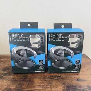 カシムラ　ドリンクホルダー　AK-209　カーボン×ブラックメッキ　直径７２㎜までのドリ