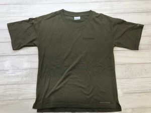 コロンビア Columbia アメカジ アウトドア ストリート 両面ロゴプリント 半袖Tシャツ メ