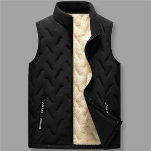 ボアベスト メンズ 中綿ベスト 裏起毛 裏ボア 暖かい 防寒着 無地 冬服 アウター 大きい