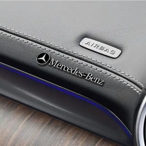 Mercedes Benz メルセデスベンツ AMG アルミ エンブレム プレート バッジ ステッカー シ