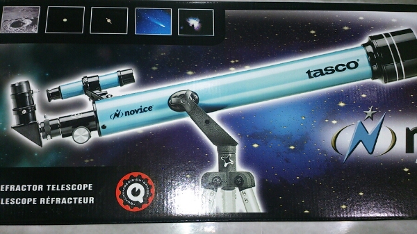tasco novice反射式天体望遠鏡REFRACTORTELESCOPE402×60 タスコ_1