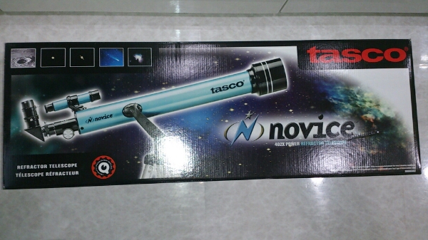 tasco novice反射式天体望遠鏡REFRACTORTELESCOPE402×60 タスコ_2