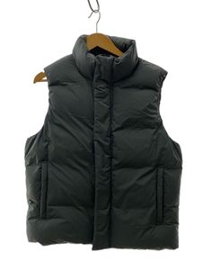 BEAUTY&YOUTH UNITED ARROWS◆小松マテーレ/スタンドカラーダウンベスト/S/ナイロン/グレ