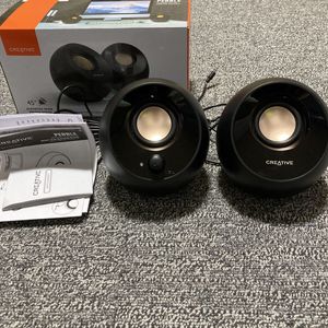 Creative Pebble MODERN 2.0 USB DESKTOP SPEAKERS MF1680 デスクトップスピーカー ブラ