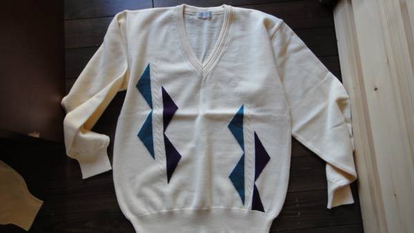 GrandSlamマンシングウエア　Vネックセーター★MUNSINGWEAR_1