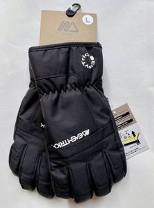 ☆送料無料☆スノボ用5指グローブ ブラックLサイズEASYTRICK