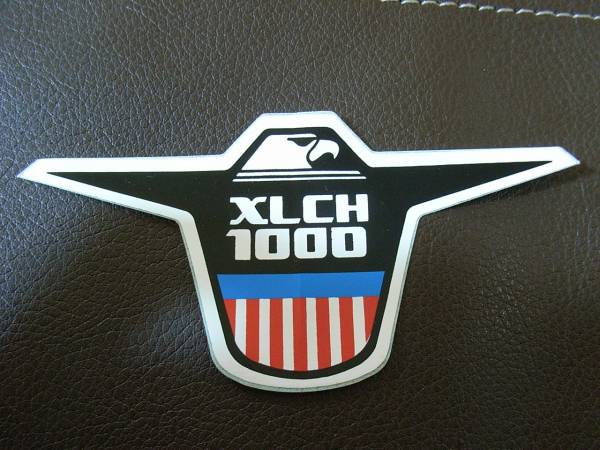 ハーレー スポーツスター用XLCH オイルタンクデカール 純正(ハーレー