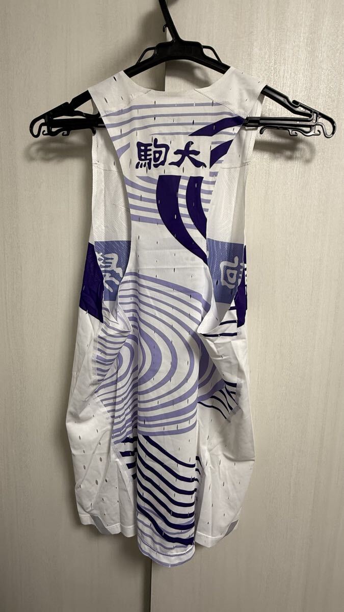 送料込】《選手支給》駒澤大学 陸上部 駅伝部 ユニフォーム ランシャツ