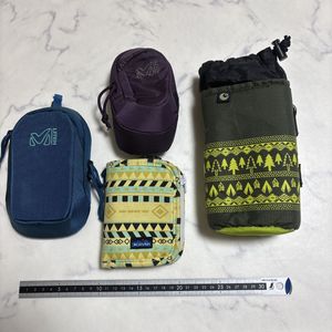 ★ミレー ショルダーポーチ2点と財布とボトルホルダー★中古美品