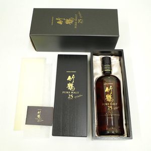 竹鶴 25年の平均価格は92,203円｜ウイスキーの価格相場・買取価格