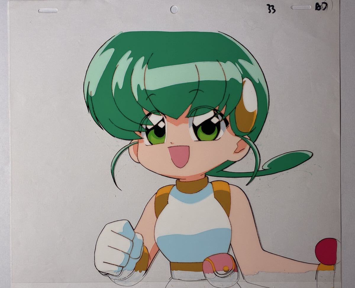 アニメ 六門天外モンコレナイト 柊六奈 セル画 A7 直筆動画付き/希少