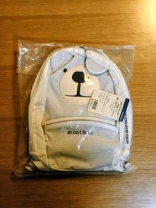 【新品未使用品】 モンベル 子ども用リュック　/　モンタベアパック Kid's 6　WT(白色)