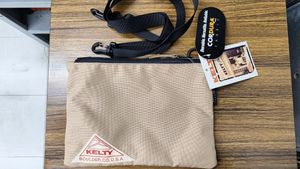 未使用KELTYケルティ/Flat Pouch SP/S/フラットポーチ/ショルダーバッグ/AD0009/ベージュ