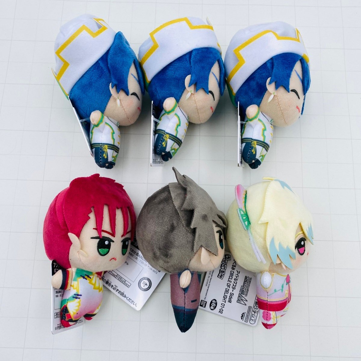 アイドルマスター SideM ちびぐるみ 花園百々人 / 天峰秀 / 眉見鋭心 新品 アイドルマスター SideM CIRCLE OF DELIGHT 01-02 ちびぐるみ 天