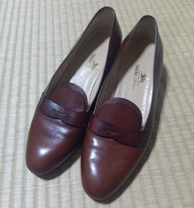 【美品】タニノクリスチーローヒール36 1/2 パンプス　TANINO CRISCI
