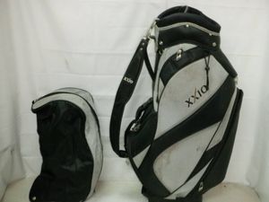 DUNLOP XXIO ゼクシオ 9.0型 軽量 スポーツカート★中古★(グレーンチェックxBK)ゴルフ