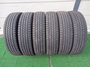 ★残り溝約9.5-12.5mm★22年製★ ダンロップWINTER MAXX LT03 7.00R16 12PR LT　6本セッ