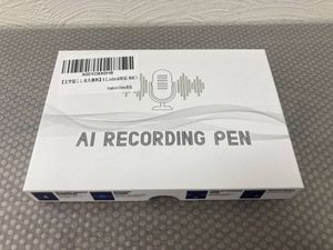 ☆21484 未開封 AI RECORDING PEN ボイスレコーダー☆