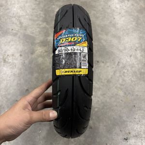 新品 ダンロップ D307 80/90-10 ランスクート CST 原付 ジョグ ディオ dio レッツ ビーノ