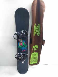 ◇メンズスノーボード 2点セット SALOMON ACID 155cm サロモン SP1 Mサイズ ソフトカバー