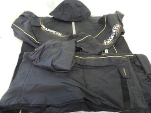 （K-9014）★中古品★　マルキュー　TR-01　オールウエザースーツ　3L　ブラック