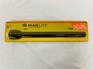 未使用 MAGLITE マグライト 6-Cell C 単2電池6本用 護身 警備 登山 アウトドア ライト MA