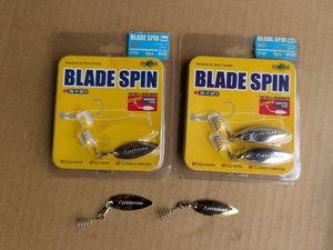 マルキュー エコギア ブレードスピン Sサイズ セット リーフブレード シーバス ヒラメ 根