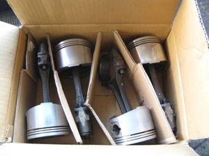 日産 スカイライン FJ20E ノーマルピストン コンロッド 4個セット DR30 R30 US110 シルビ