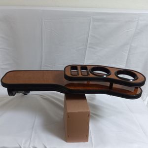 現品限り！F50シーマ　フロントテーブル　Lライン　ウッド　オールブラック