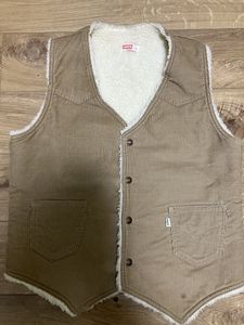 70s ビンテージ リーバイス コーデュロイ ベスト ボアベスト/30s 40s 50s 60s 80s