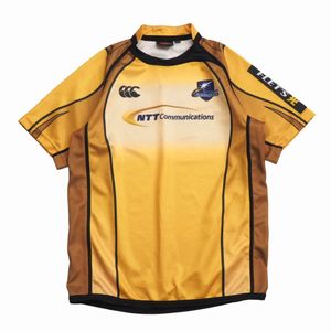 TK0281+CANTERBURY/カンタベリー製*メンズXL*NTTシャイニングアークス*ラグビーシャツ*ラ