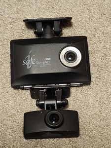 ☆H コムテック ドライブレコーダー DC-DR652 本体、リアカメラセット 前後2カメラ　②