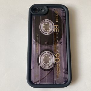 新品送料無料 おもしろiphoneケース 7/8/SE2.3用 カセットテープ風 レトロ 懐かしい 昭和