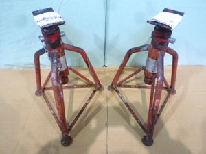 ★ 　ウマ　馬　リジッドラック　ジャッキスタンド ２ｔ　２脚セット　3点支持　４４～３