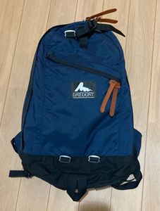 【超美品】グレゴリー　デイパック　ネイビー色　USA製　アメリカ製　gregory　旧タグ