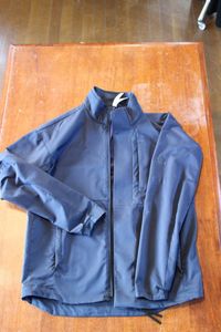 adidas CLIMALITE ジャージセット ジャケット＋パンツ ネイビー M 吸汗速乾 中古 使用感