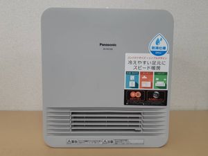 【管⑬】Panasonic パナソニック　 セラミックファンヒーター　DS-FN1200 　ホワイト　20
